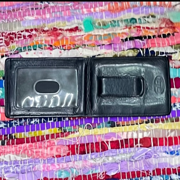 FOSSIL ANDREW BLACK LEATHER WALLET - Picture 2 of 10